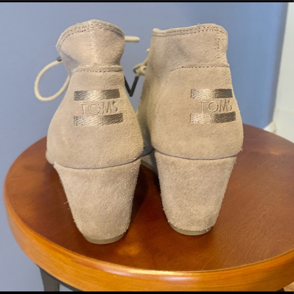 TOMS suede booties - taupe - Picture 3 of 3